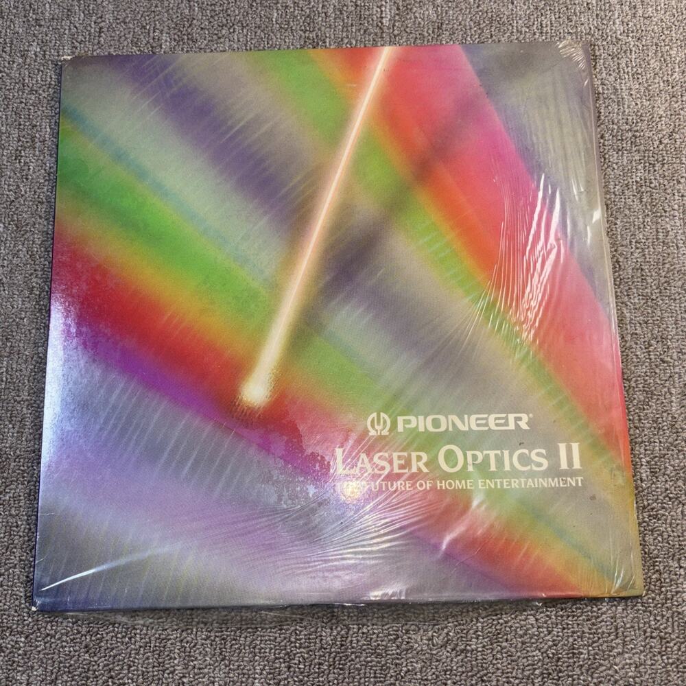 PIoneer Laser Optics II Laserdisc Demo Disc RARE Free Shipping
